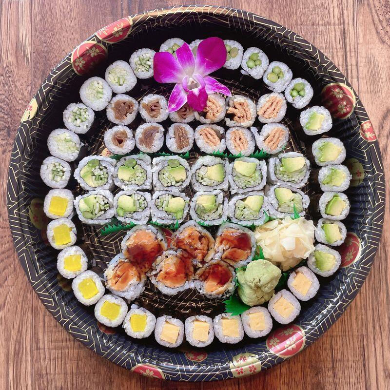 Vegetarian Tray (60 Pieces)