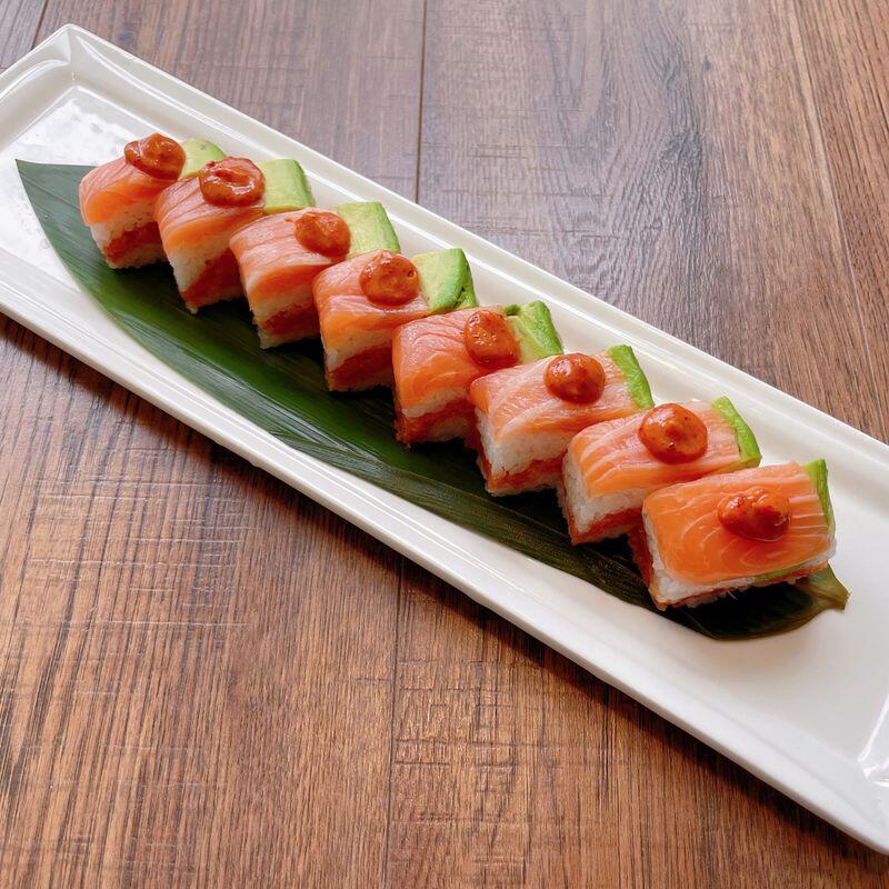 *Hako Salmon[spicy]